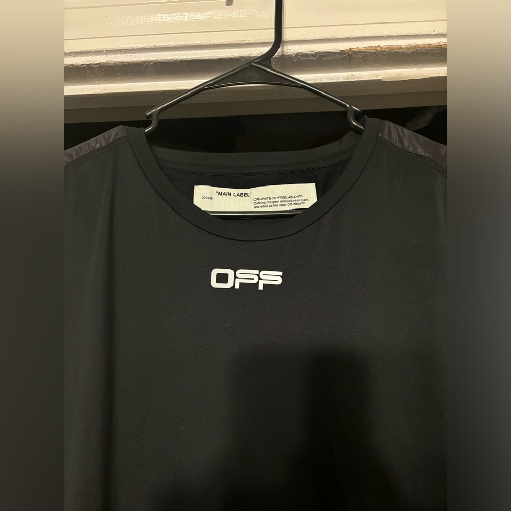OFF WHITE RUNNING SHIRT - Picture 3 of 5